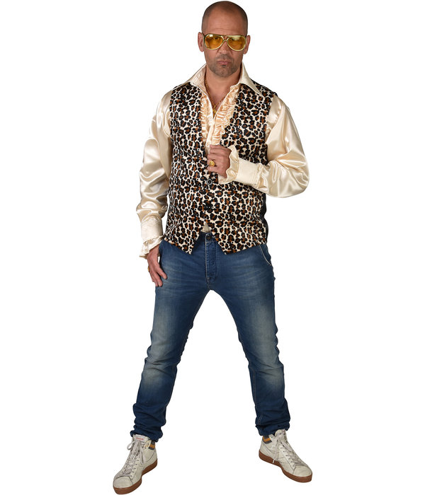 Gilet Luipaardprint Man