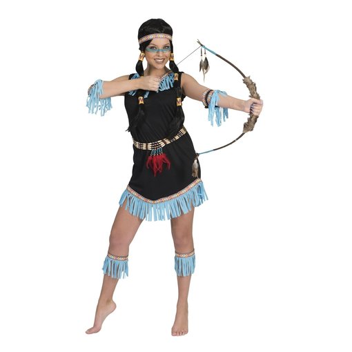 Indianen Kostuum Vrouw Abey