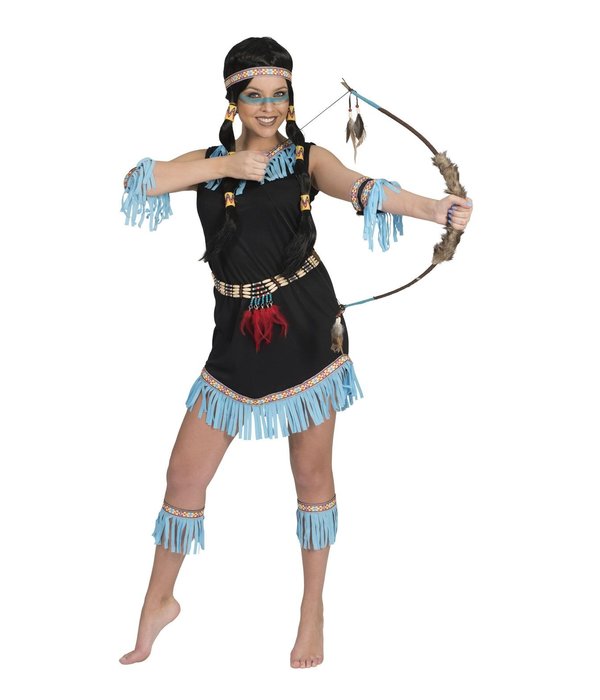Indianen Kostuum Vrouw Abey