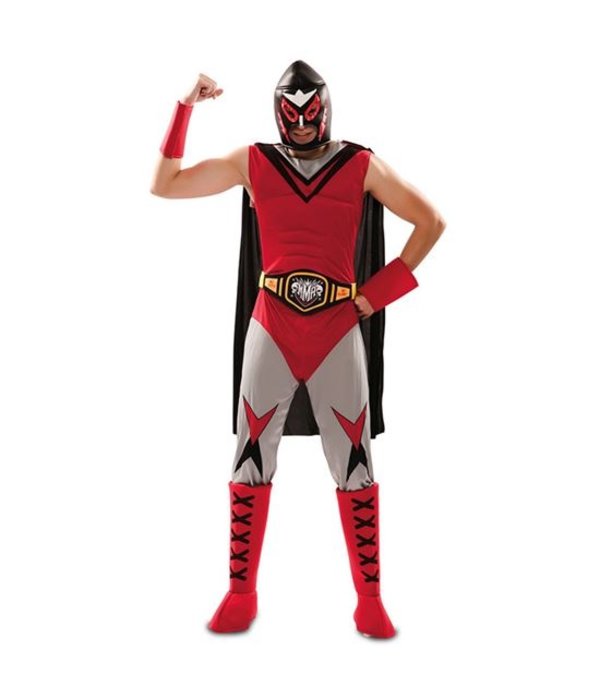 Worstelaar Kampioen Kostuum Man