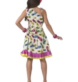 Tropische Zomer Jurk Met Ananas Print