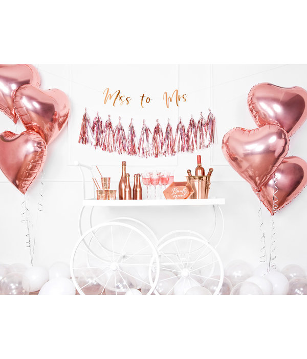 Tassel Slinger Rose Goud - 1,5 meter