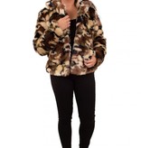 Bontjas camouflage Army dames