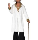 Pimp kostuum wit luipaard