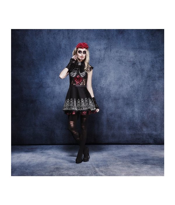 Fever Day Of The Dead Kostuum Dames