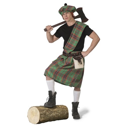 Highlander Kostuum Man