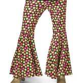 Hippiebroek Gebloemd