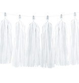 Tassel Slinger Wit 1,5 meter