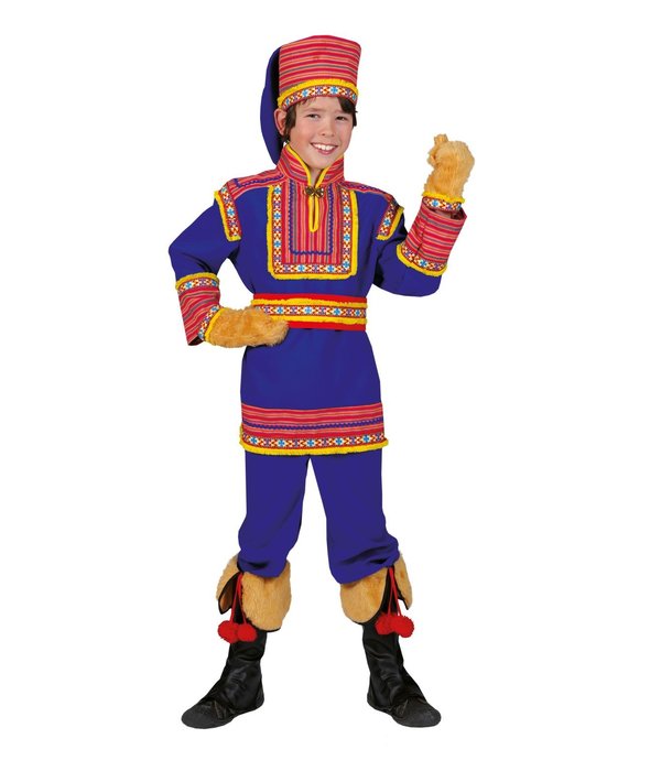Traditioneel Lapland Saami Kostuum Jongen
