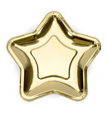 Gouden Ster Borden 6 stuks