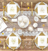 Confetti rond folie goud 15gr