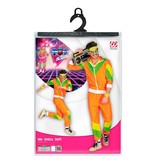 Foute Party Trainingspak Neon Oranje