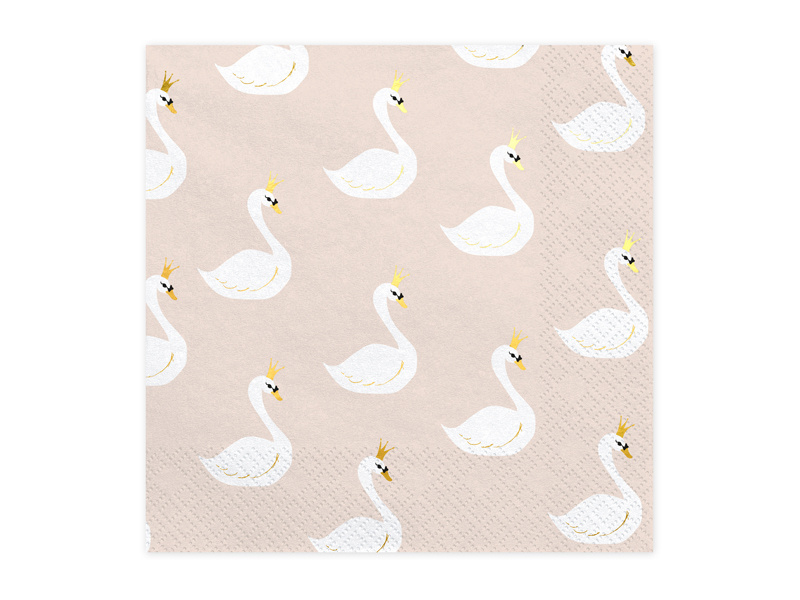 Servetten zwaan (20st) Lovely Swan