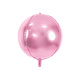 Folie Ballon Bal Metallic Lichtroze 40cm