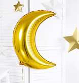 Maan Folieballon goud 60cm