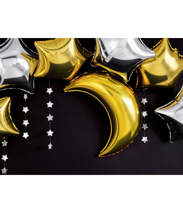 Maan Folieballon goud 60cm