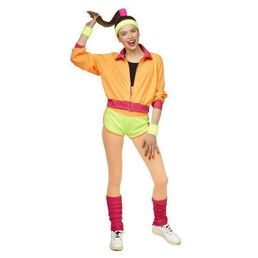 Sexy Disco Trainingspak Fluor Dames