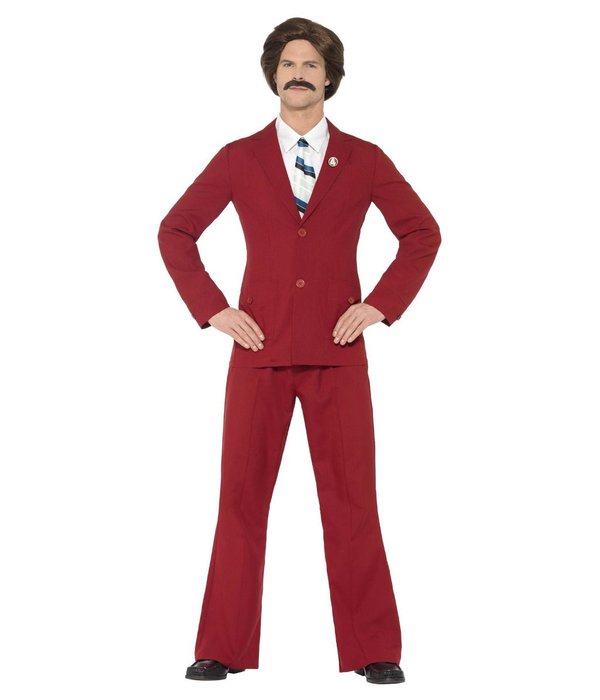 Anchorman Ron Burgundy Kostuum