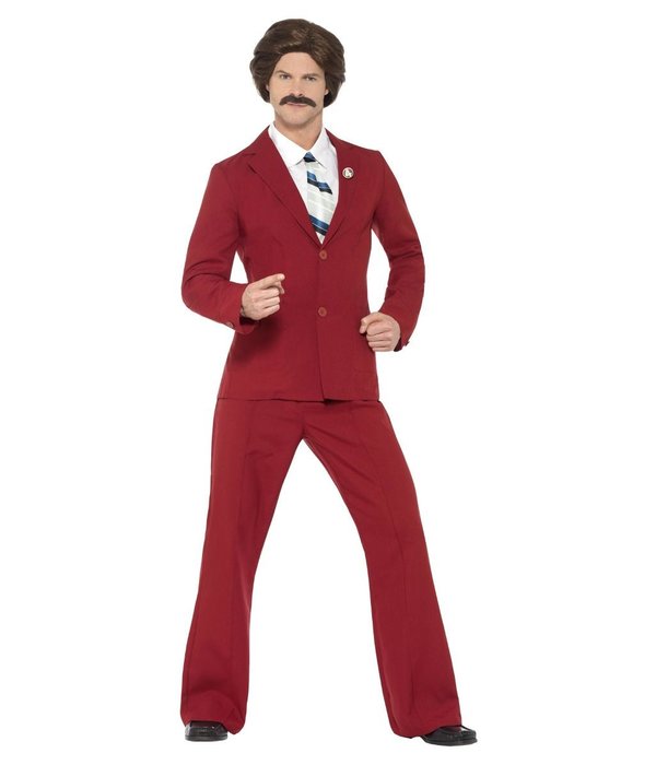 Anchorman Ron Burgundy Kostuum
