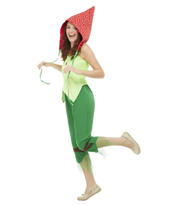 Paddestoel Pixie Kostuum