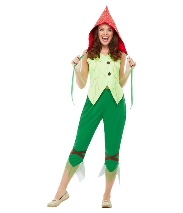 Paddestoel Pixie Kostuum