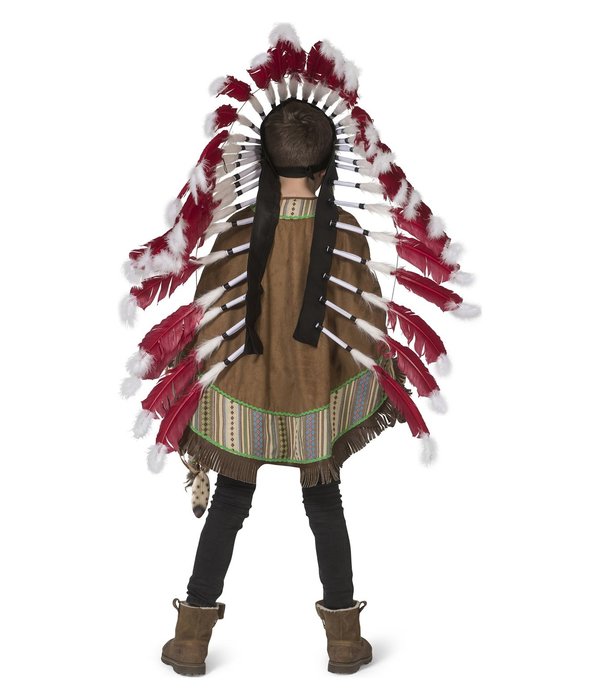 Indianen Poncho Kind Mika