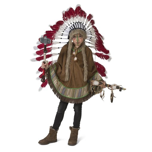 Indianen Poncho Kind Mika