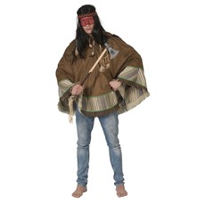 Indianen Poncho Man Tumu
