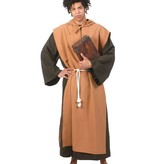 Middeleeuwse Monnik Kostuum Man