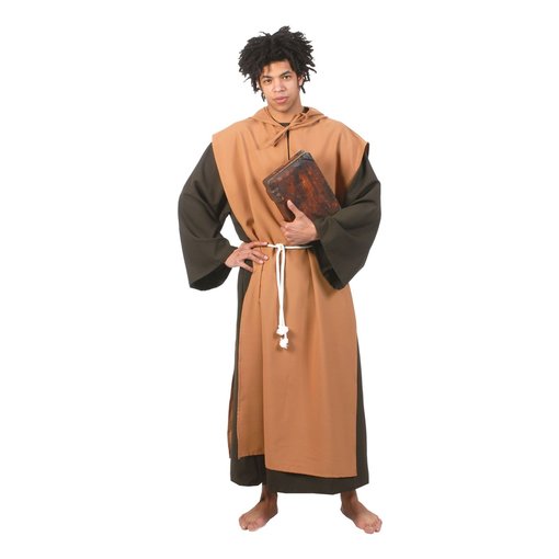Middeleeuwse Monnik Kostuum Man