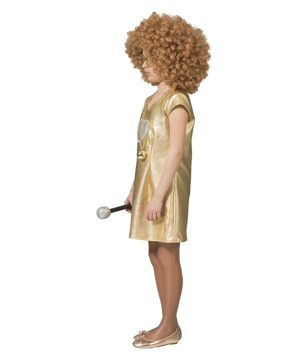 Disco Jurk Meisje Goud