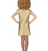 Disco Jurk Meisje Goud