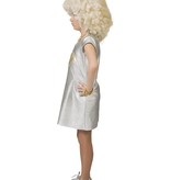 Disco Jurkje Zilver Meisje