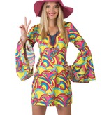 Hippie Jurk Groovy Kort Hannah