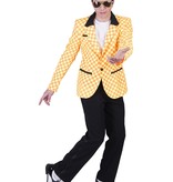 Rock 'n Roll Colbert Geel/Oranje Geblokt