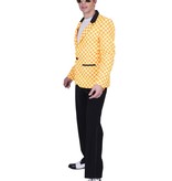 Rock 'n Roll Colbert Geel/Oranje Geblokt