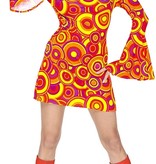 70's Jurk Disco Oranje