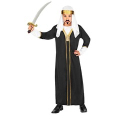 Sultan Kostuum Kind Zwart