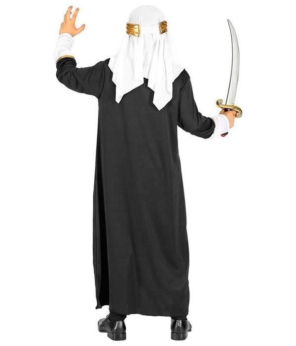 Sultan Kostuum Kind Zwart