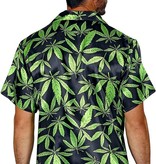 Blouse met Cannabis Print