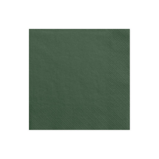 Servetten flessengroen 20 stuks