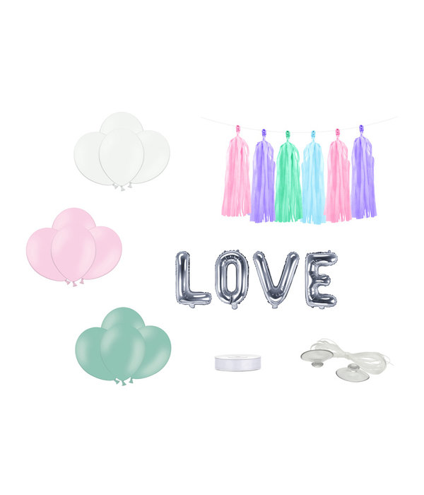 Auto Decoratiepakket Love