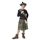 Schots Highlander Kostuum Groen Kind