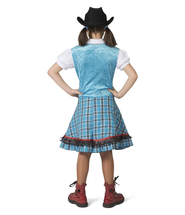 Cowgirl Kostuum Blue Bird Meisje