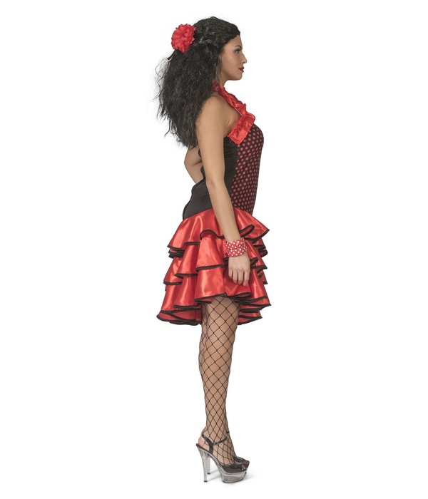 Spaanse Jurk Cassandra Kort