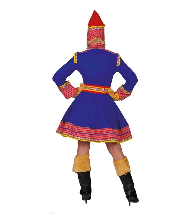 Laplandse Vrouw Traditioneel Kostuum