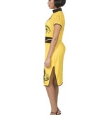 Aziatische Jurk Ling Geel