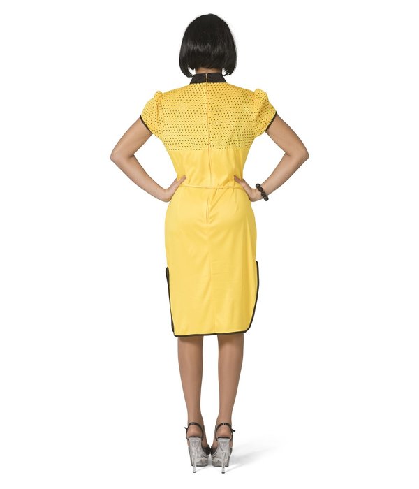 Aziatische Jurk Ling Geel