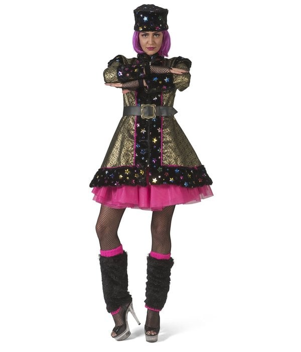 Kozak Kostuum Dames Sterretjes