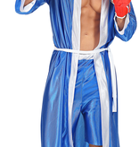 Bokser kostuum blauw
